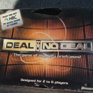 Deal or No Deal Board Game Pressman 2006 NBC TV Game Show Preowned